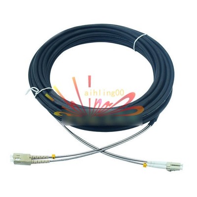 Outdoor Field Fiber Patch Cord 20M LC to SC LC-SC MM Multi-Mode Duplex Cable