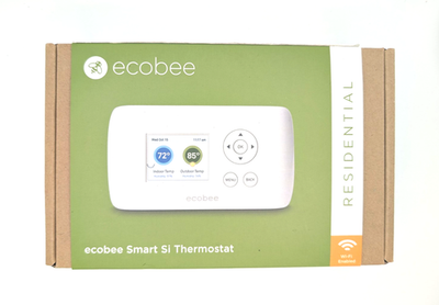 #ad Ecobee Residential Smart Si Thermostat Google Alexa Apple Gemini Compatible $75.00