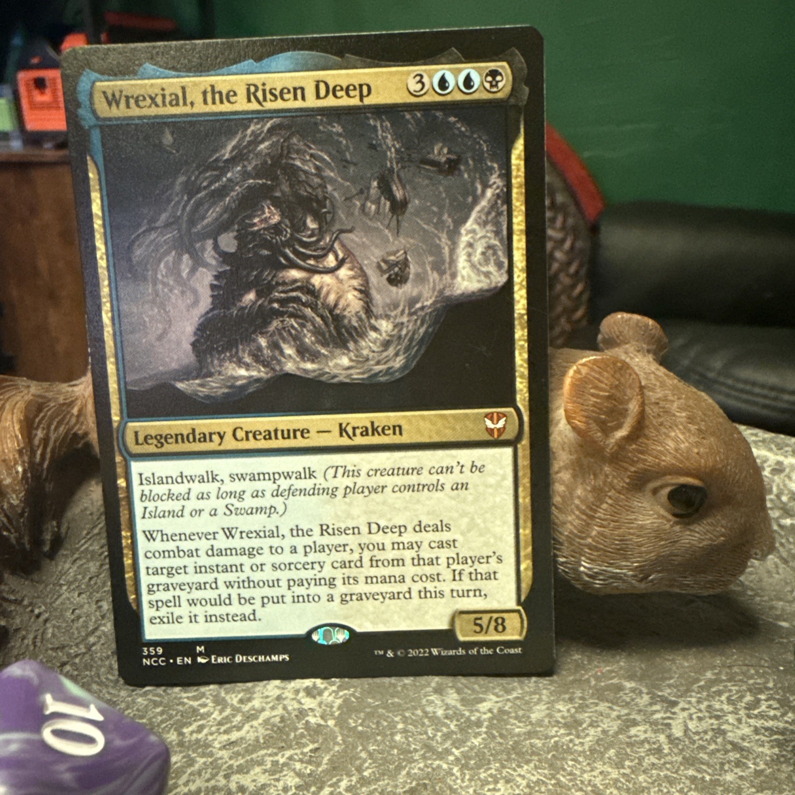 MTG Wrexial, the Risen Deep - Regular - Streets of New Capenna Commander #359