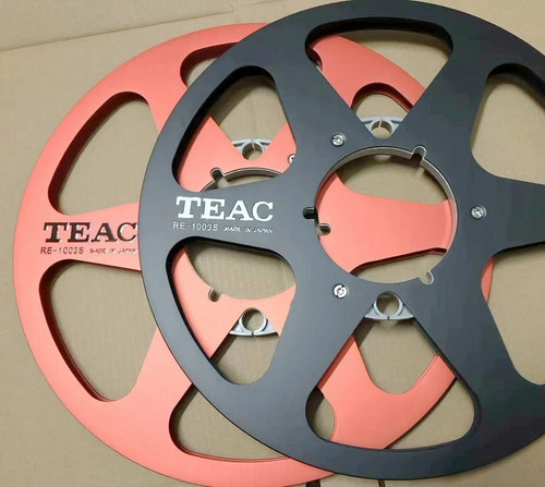 10.5 inch Metal Reels Teac Pair Silver - Picture 3 of 7