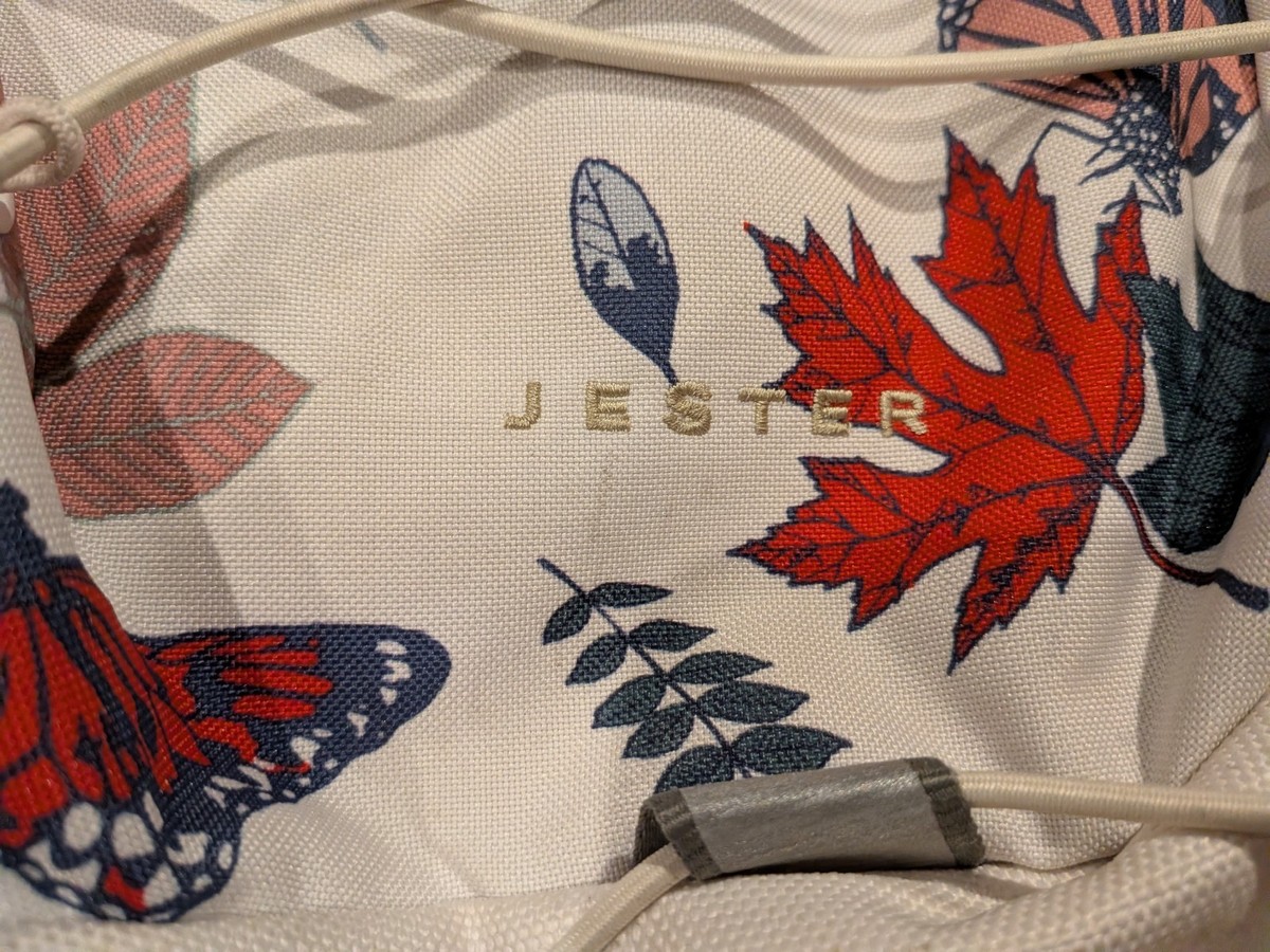 The North Face Jester Gardenia White / Fall Butterflies  display picture 1
