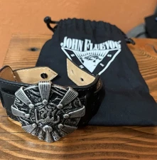 BUSTER Bracelet Fluevog X JIMI HENDRIX NEW! Black Love