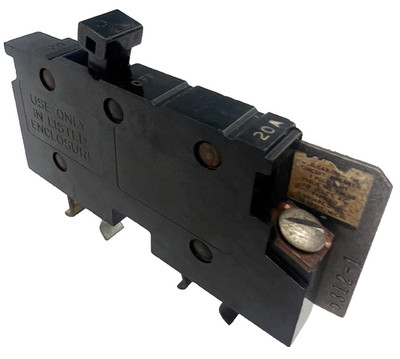 Square D 20 Amp 1 Pole XO Circuit Breaker 120V Thin Single Pole   Some AGE READ