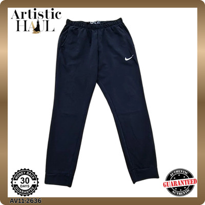 Nike Herren Schwarz Dri-Fit Jogginghose XL Tapered
