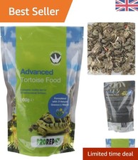 500g Natural High-Fibre Tortoise Food for All Life Stages | Healthy Shell