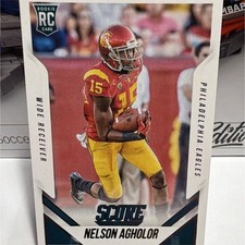 Panini 2015 Score Nelson Agholor Rookie #406 Philadelphia Eagles Football Card. rookie card picture