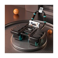 2025 New Ab Wheel Roller with Elbow Support - Automatic Rebound Abd... Fast Ship