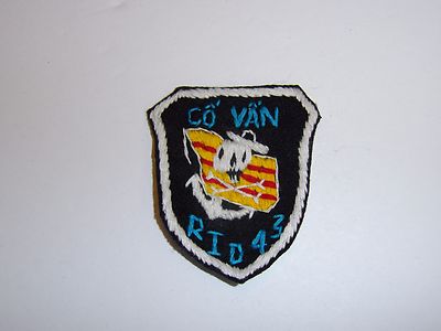 b7805 US Navy Vietnam Co Van RID 43 ir27a