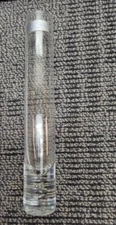 The Tuscany Collection Hand Blown Clear Glass Bud Vase
