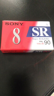 Sony 8 PAL Sr90 Super Reliability CAMERA VIDEO 8/ Video Cassette 
