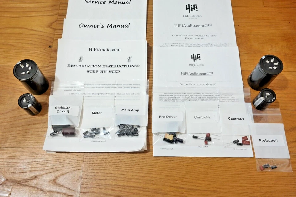 Yamaha M70 Restauración Recap Actualización Kit Reparación Filtro Condensador Foto 3 de 4