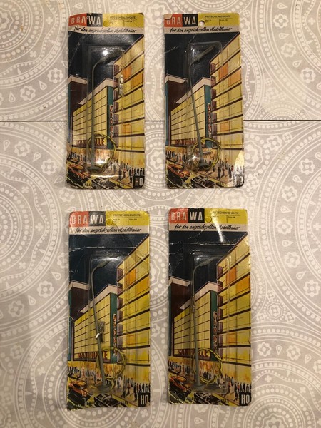 Pack 4 Farolas Brawa H0