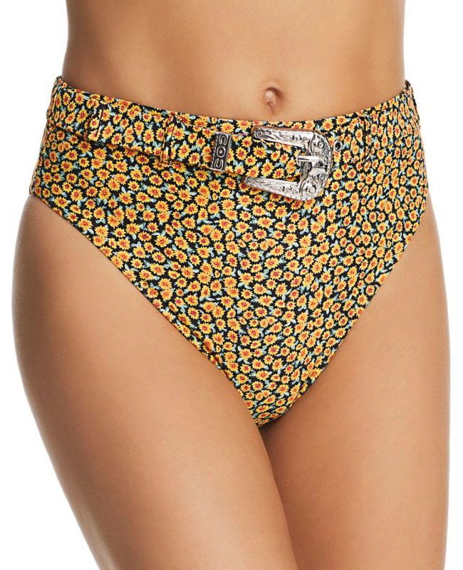 Onia x WeWoreWhat Floral Bikini Bottom Women's Size S L54409