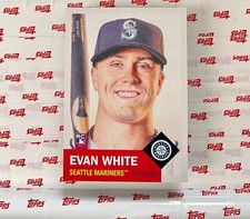 TOPPS BASEBALL MLB LIVING SET ROOKIE CARD SEATTLE MARINERS EVAN WHITE #470