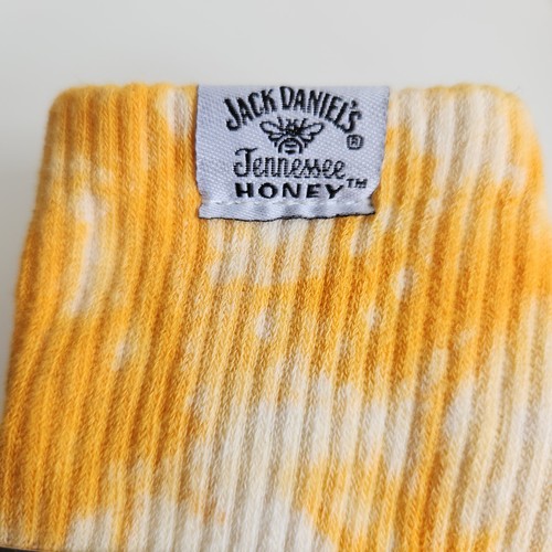 2X Par de Calcetines Jack Daniel’s - Artículo de Coleccionistas Nuevo Tennessee - Amarillo Miel - Imagen 3 de 6