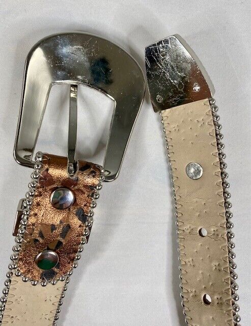 BB SIMON BELT COPPER METALLIC SWAROVSKI CRYSTALS - LARGE BB SIMON BELT COPPER METALLIC SWAROVSKI CRYSTALS - LARGE