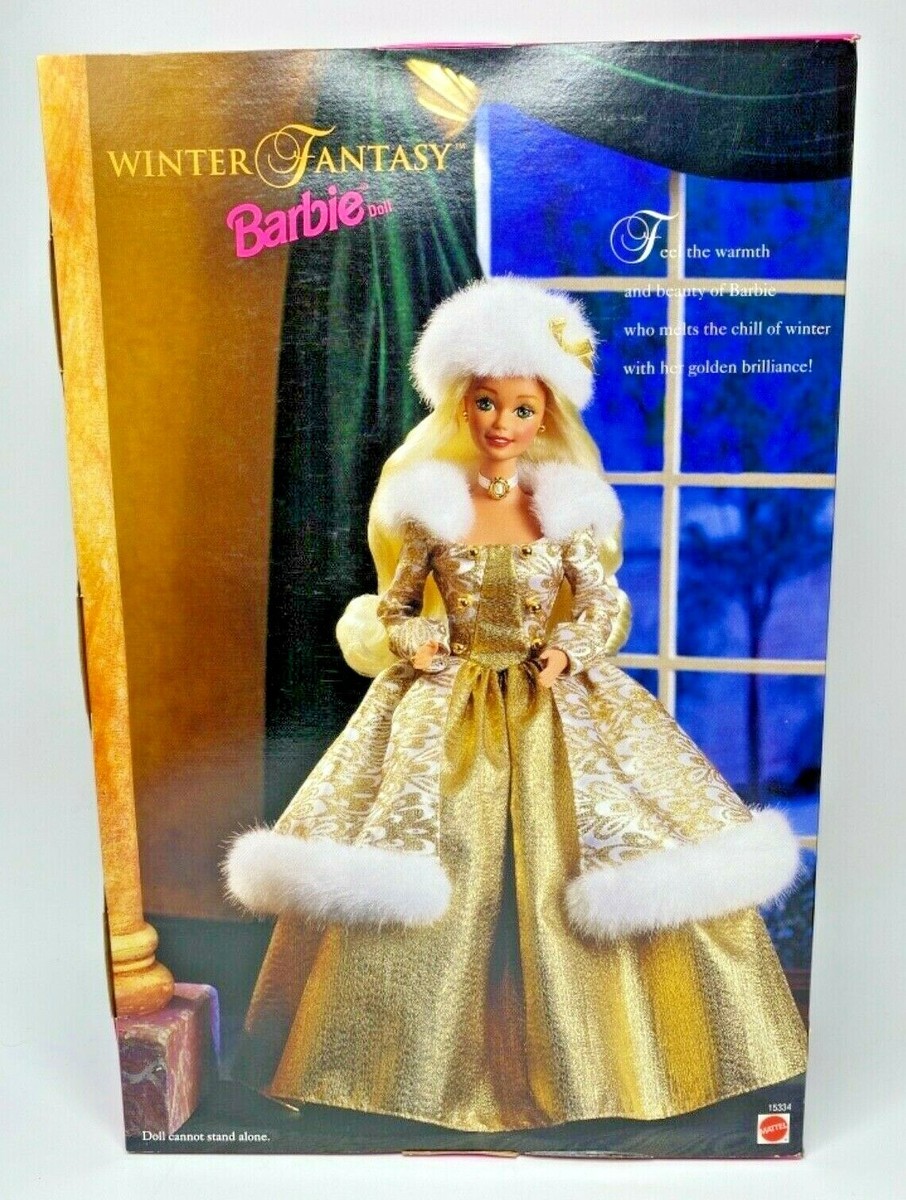 1995年バービー Barbieウインターファンタジー ドレス限定ヴィンテージ