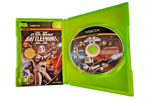 Lot 5 jeux Xbox Star Wars Jedi Knights, Republic Commando, Battle Front, Rev - Photo 3/9
