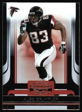2006 Donruss Gridiron Gear Alge Crumpler #4 Atlanta Falcons