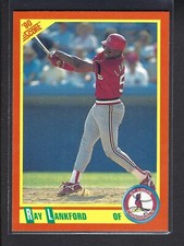 1990 Score Rookie & Traded - #84T Ray Lankford Baseball Card. rookie card picture