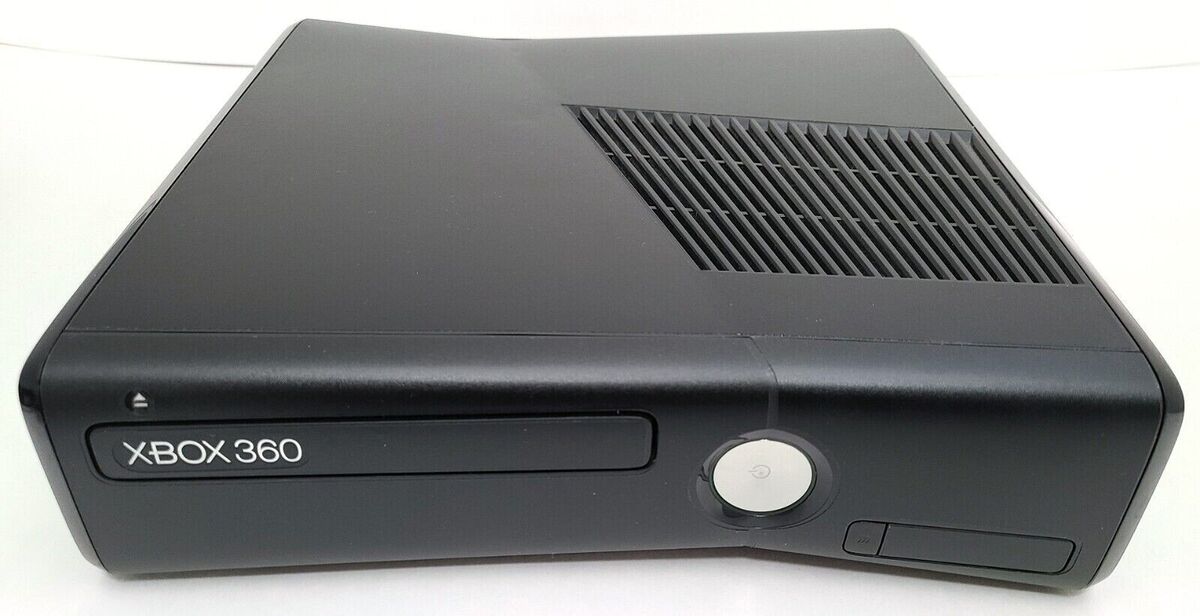 Microsoft Xbox 360S Black XBOX 360 SLIM Video Game Console Microsoft Xbox 360S Black XBOX 360 SLIM Video Game Console