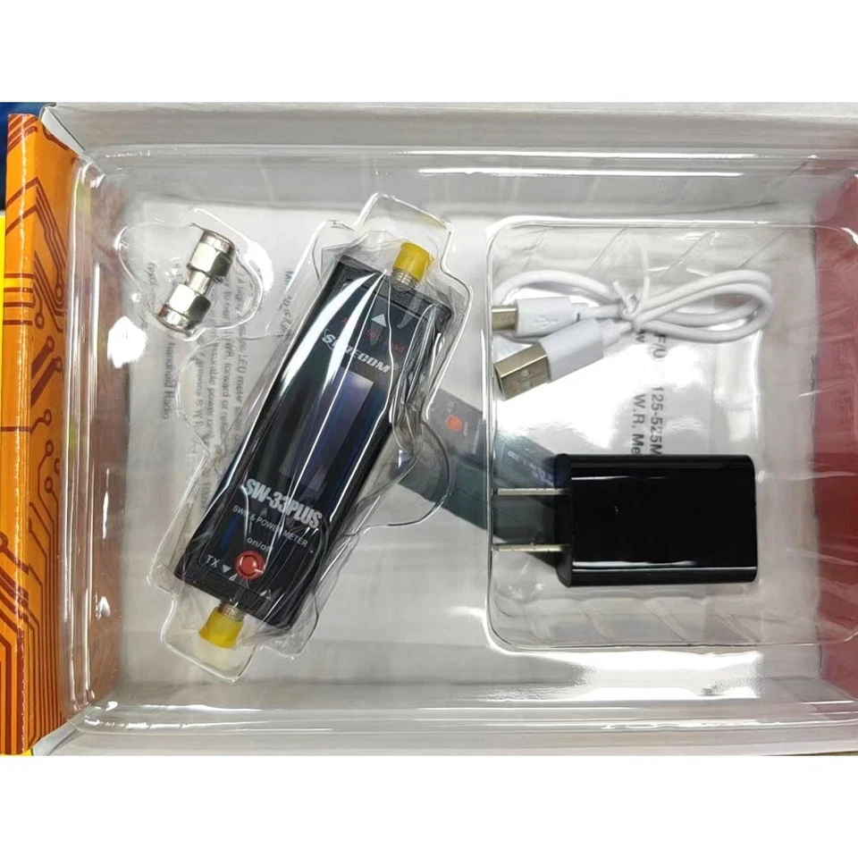SURECOM SW-33PLUS 100W 125-525MHz SWR Power Meter Mini VHF UHF PWR SWR Meter  - Image 2 of 2
