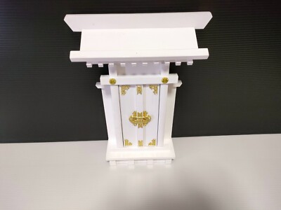 Modern Japanese Buddhist Altar Zushi Traditional Wood Small Prayer