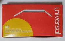 Universal Office Products 81012_40 Paper File Fastener 100 per box (Lot of 5)   