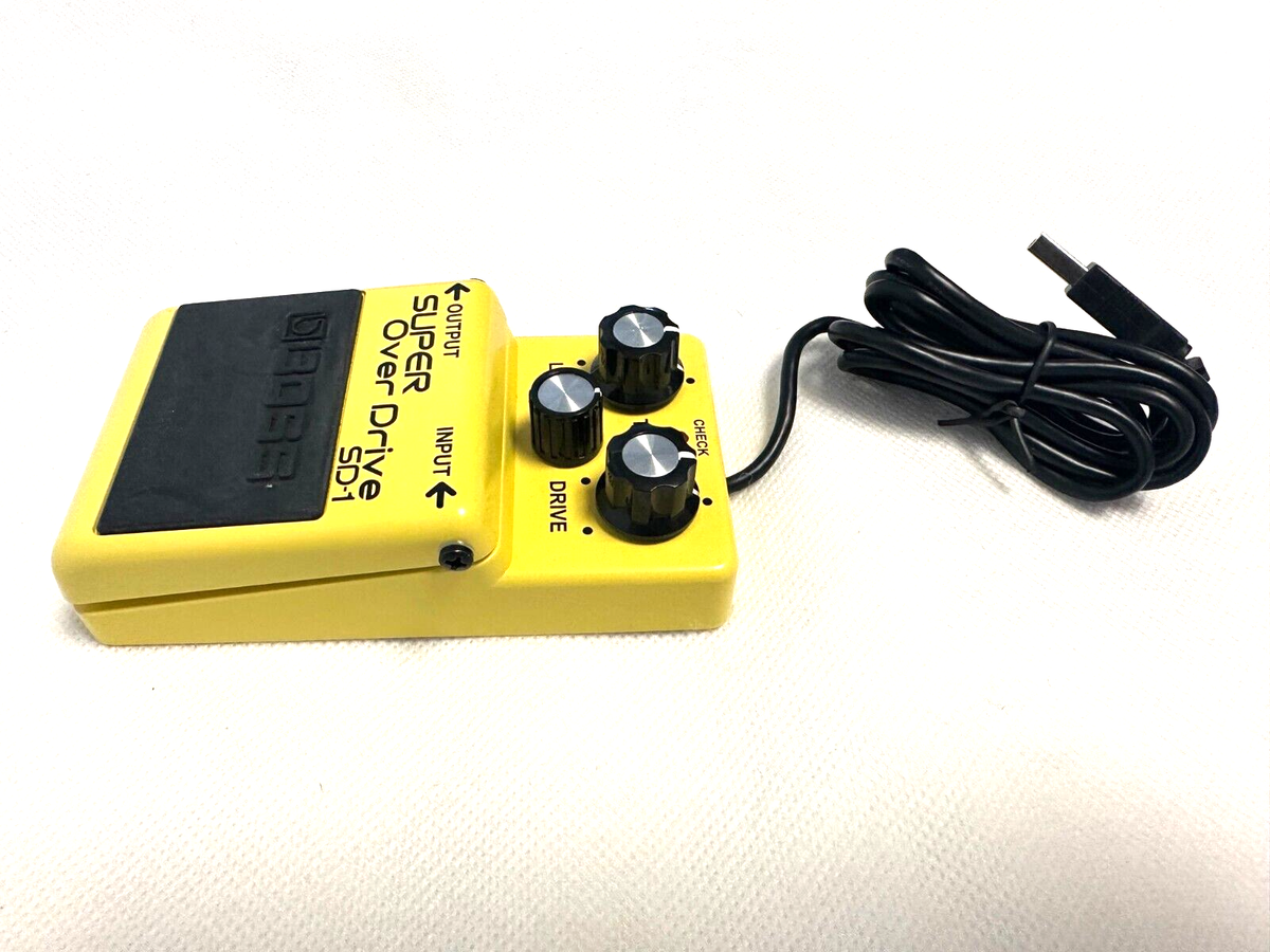 BOSS Compact Effect Pedal PC USB Mouse SD-1 Super Over Drive | eBay