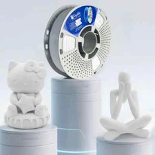 1.1KG Rapid 3D Printing Filament PLA+Matte White 3D Printer Filament 1.75mm