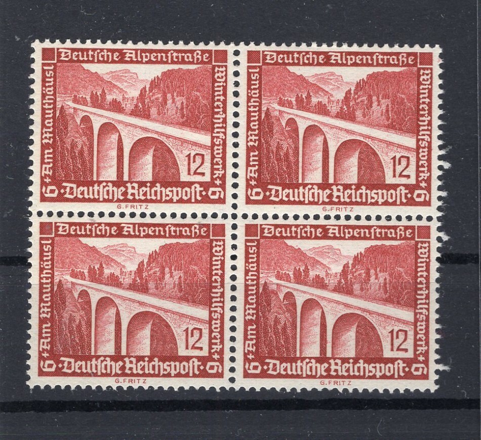 Third Reich 639 Block of Four** Mint Never Hinged (74106)