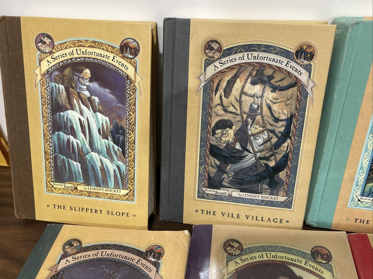 A Series of Unfortunate Events By Lemony Snicket Set Of 10