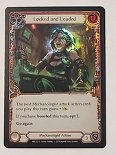 Locked and Loaded Foil (RED) Arcane Rising 1st Edition Flesh and Blood TCG