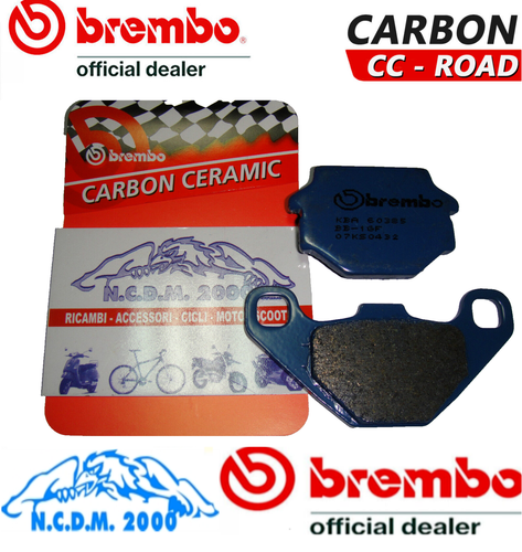 PASTIGLIE FRENO BREMBO POSTERIORI KAWASAKI ZX-7R NINJA 750 1996 1997 1998 1999 - Foto 3 di 9