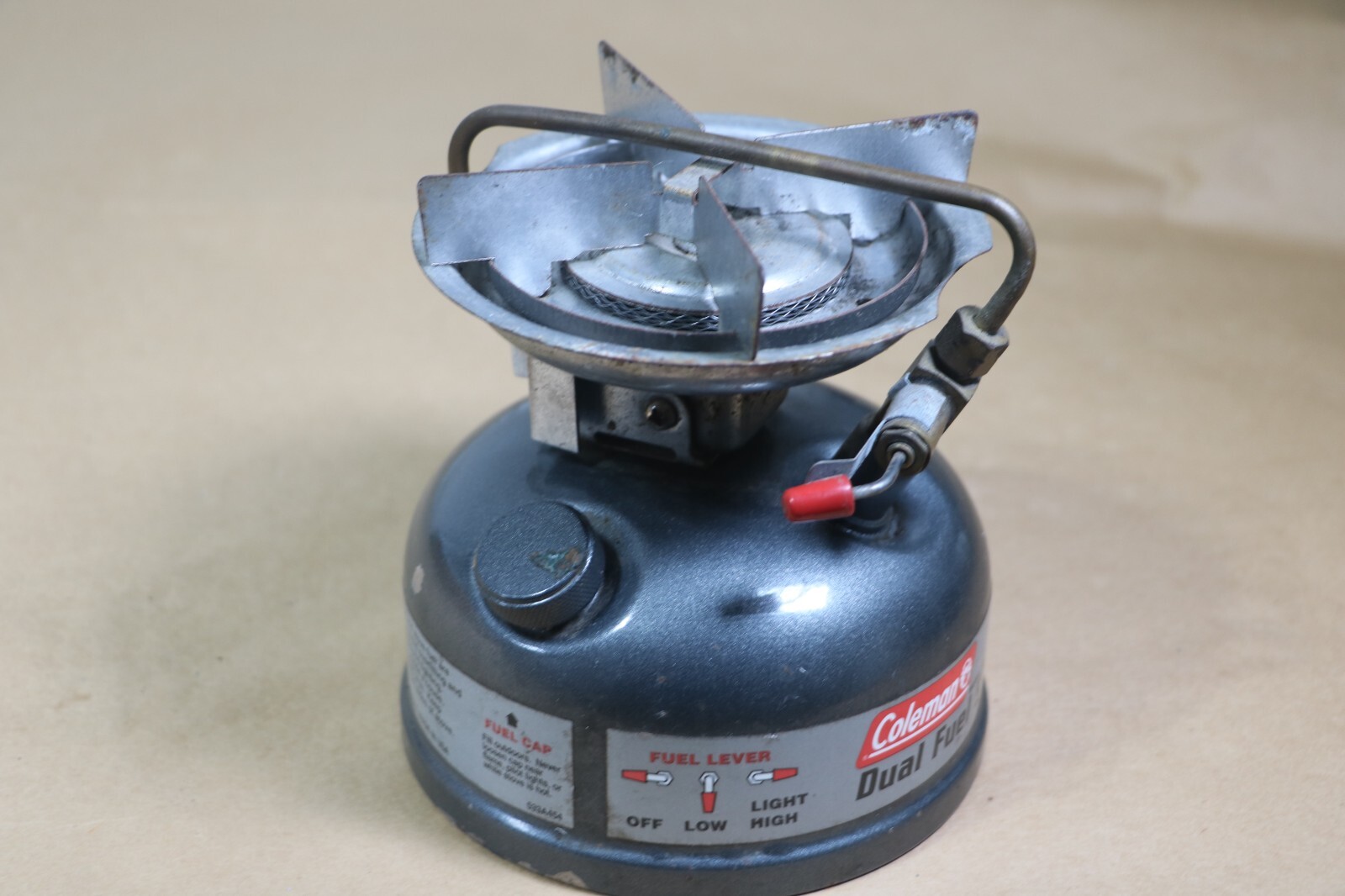 COLEMAN SPORTSTER Model 533 Dual Fuel Single Burner Camping Hiking