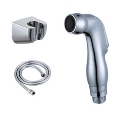 Douche Sprayer Rinse Shower Muslim Shattaf Hand Held Toilet Bidet Sprayer Set