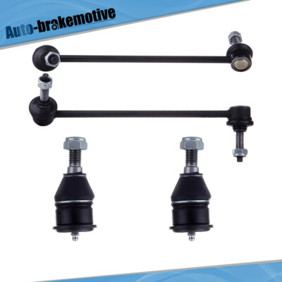 4X Front Ball Joint Sway Bar Link Kit For 1996-04 2005 Ford Taurus Mercury Sable