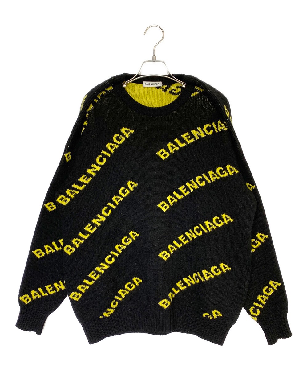 華やか バレンシアガ Tシャツ LAYERED SPORTS オーバーサイズ 黄 BALENCIAGA - LAYERED SPORTS ROUND LONG SLEEVED T-SHIRT