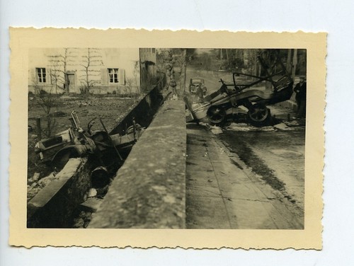 France Memories of a Tow Truck Car or Van Wreck Accident Old Photo 1935 - Picture 3 of 3