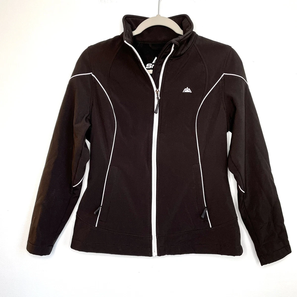Snozu Platinum Performance Soft Shell Fleece Jacket Women's Small Full Zip  Black | eBay