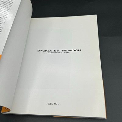 Christopher Doyle BACKLIT BY THE MOON Photo Book Album Paperback