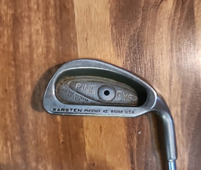Ping Eye 2 Black Dot 6 Iron  Stiff Flex Steel Shaft RH Right Hand