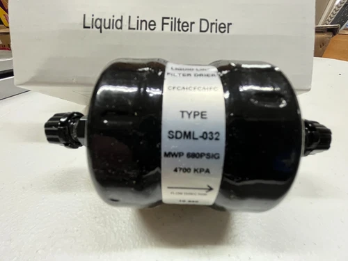 SDML 032  1/4-in  SAE Liquid Line Refrigerant Filter Drier, 3 Cubic Inch