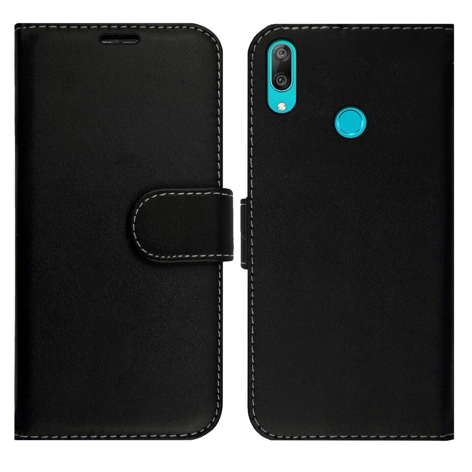 Para Huawei Y9 Y7 Y6 Y5 Y6P Y5P Y3 Cuero Abatible Billetera Estuche Teléfono Cubierta Foto 2 de 4