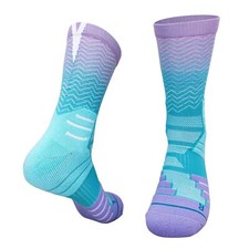 ZONBAILON Elite Basketball Socks Breathable Sweat-absorbing Mid Calf Socks