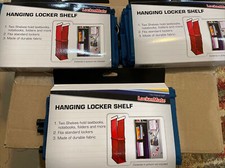 3X Lockermate Hanging Locker Shelf Blue
