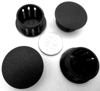 Hole Cap Plugs, Fits 3/4'' Round Hole, 1/8'' Thick Panel Material