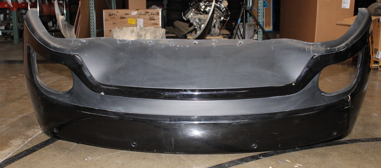 Maserati Granturismo, Rear Bumper Cover, W/ Parking Sensor Holes, P/N 980145004