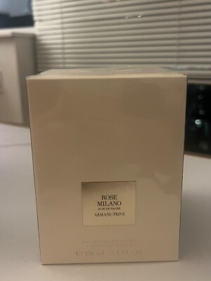 Rose Milano Armani Prive 3.4 oz EDT Perfume for Women Brand New Unwrapped