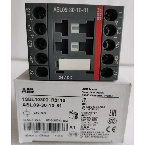 one new ABB AC Contactor ASL09-30-10-81 24VDC Free shipping - Picture 5 of 5